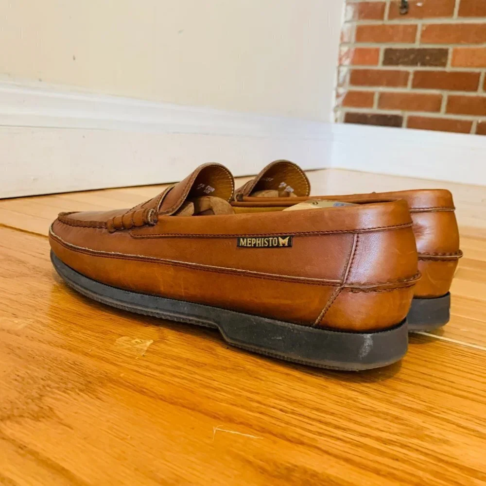 Mephisto Cap Vert Loafer Hazelnut Brown Smooth Leather Men’s Shoe Spinnaker